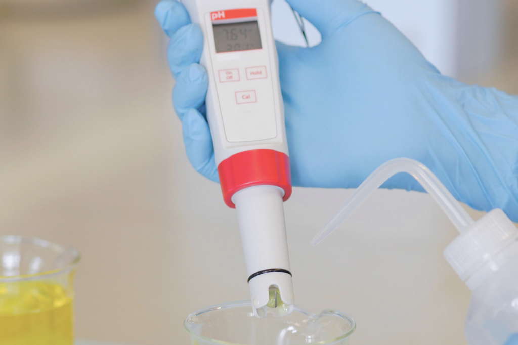 Mortek right pH electrode